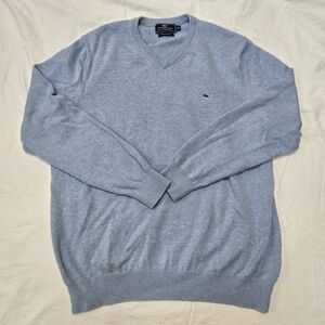 Vineyard Vines Men's Light Blue Sweater